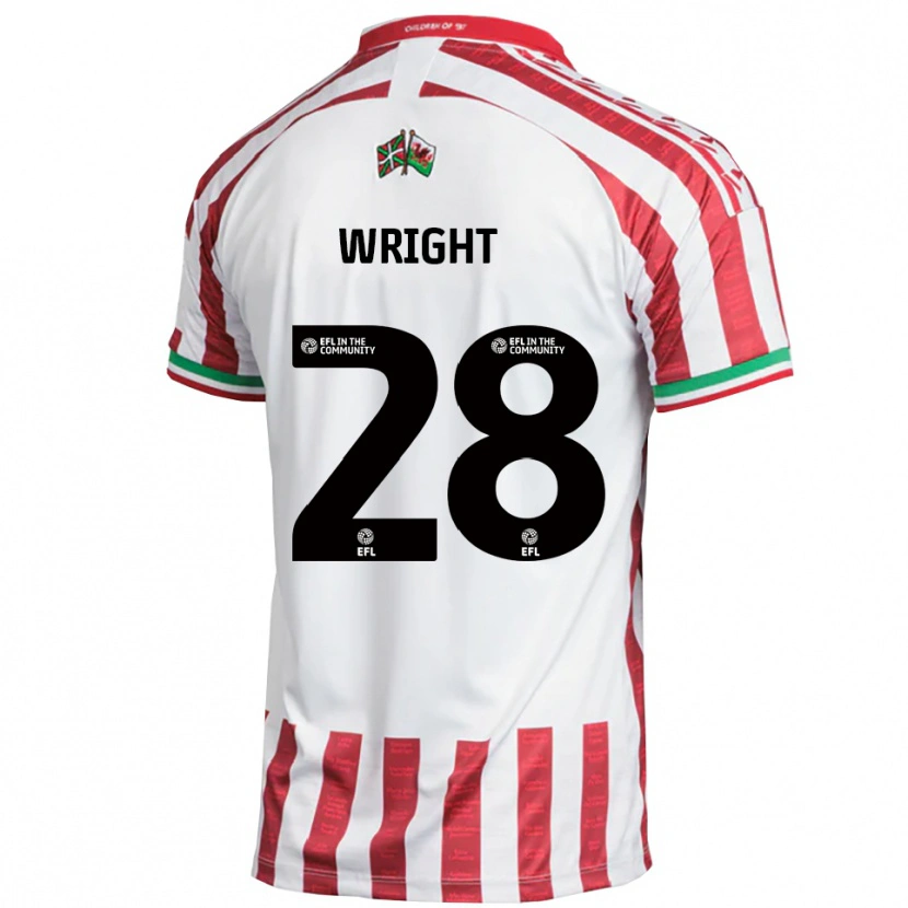 Danxen Pánské Jordan Wright #28 Červená Bílá Daleko Hráčské Dresy 2025/26 Dres