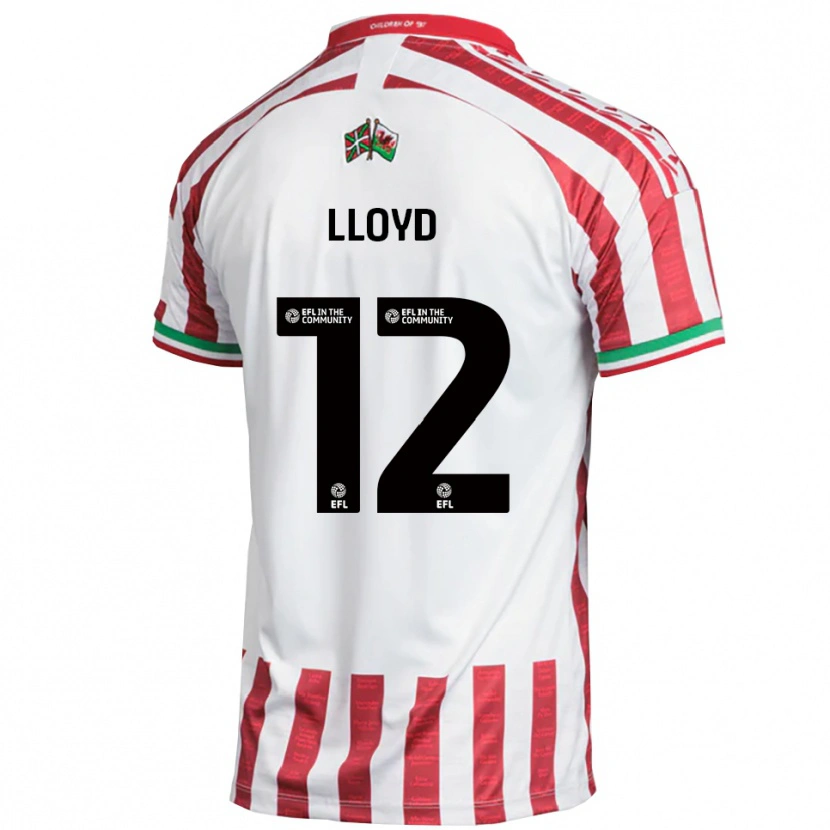 Danxen Pánské Tomos Lloyd #12 Červená Bílá Daleko Hráčské Dresy 2025/26 Dres