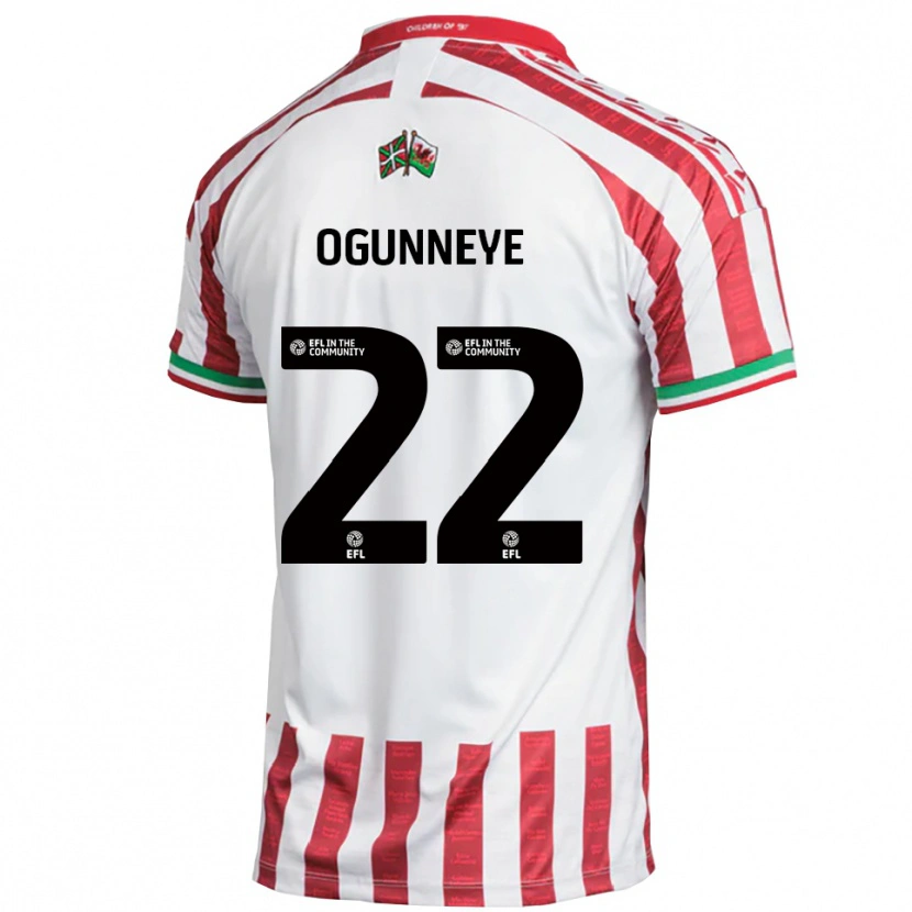 Danxen Pánské Habeeb Ogunneye #22 Červená Bílá Daleko Hráčské Dresy 2025/26 Dres