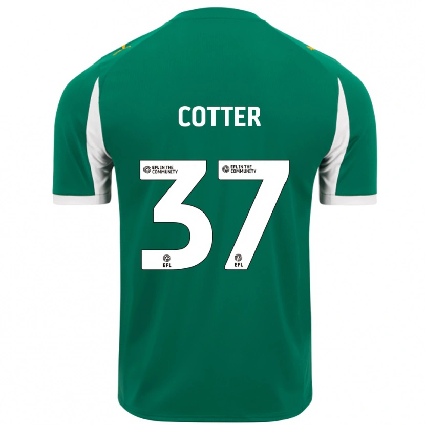 Danxen Pánské Barry Cotter #37 Zelená Bílá Daleko Hráčské Dresy 2025/26 Dres
