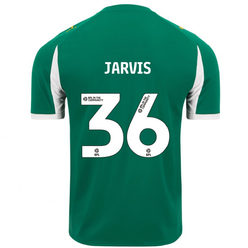 Danxen Pánské Will Jarvis #36 Zelená Bílá Daleko Hráčské Dresy 2025/26 Dres