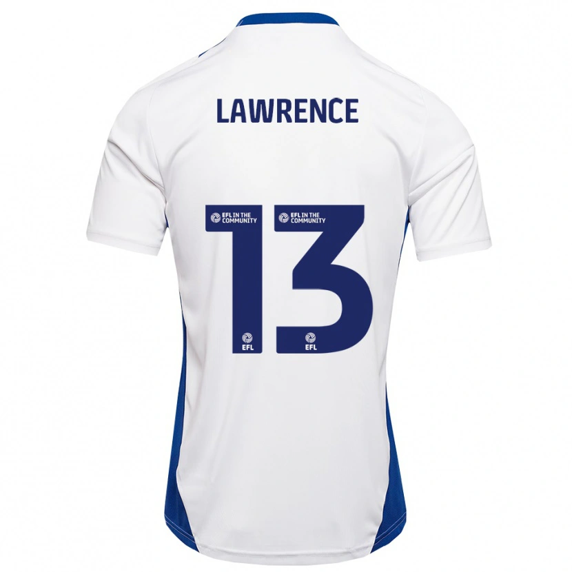 Danxen Pánské Charlie Lawrence #13 Bílá Modrá Daleko Hráčské Dresy 2025/26 Dres