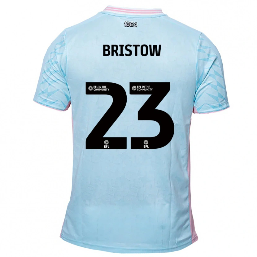 Danxen Pánské Ethan Bristow #23 Nebesky Modrá Růžová Daleko Hráčské Dresy 2025/26 Dres