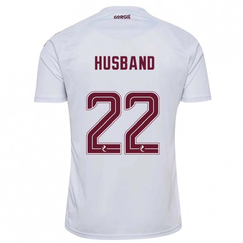 Danxen Pánské Jessica Husband #22 Bílá Vínová Daleko Hráčské Dresy 2025/26 Dres