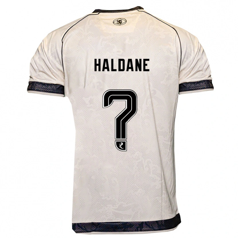 Danxen Pánské Lewis Haldane #0 Bílá Černá Daleko Hráčské Dresy 2025/26 Dres