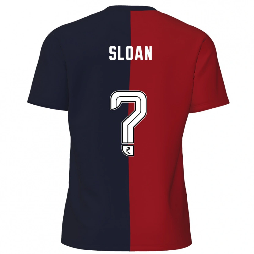 Danxen Pánské Lauren Sloan #0 Červená Námořnická Daleko Hráčské Dresy 2025/26 Dres