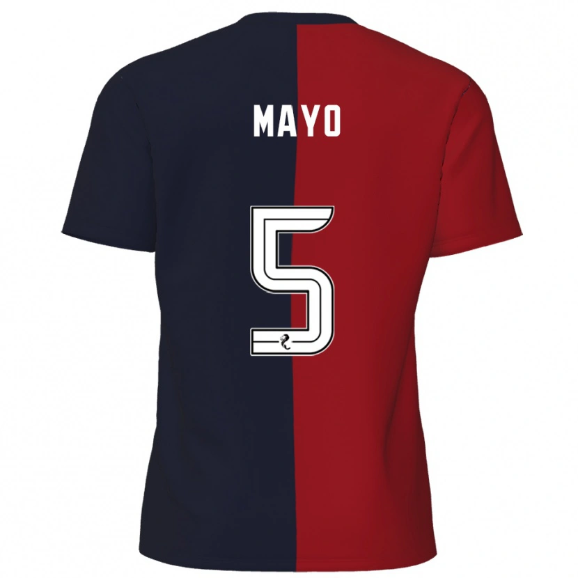 Danxen Pánské Lewis Mayo #5 Červená Námořnická Daleko Hráčské Dresy 2025/26 Dres