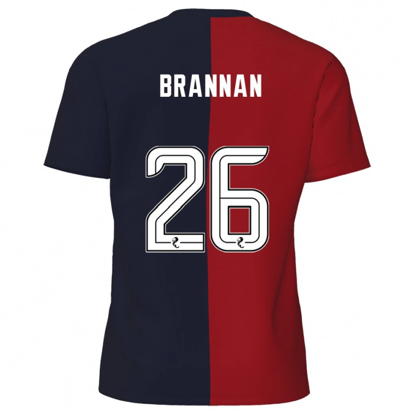 Danxen Pánské Ben Brannan #26 Červená Námořnická Daleko Hráčské Dresy 2025/26 Dres