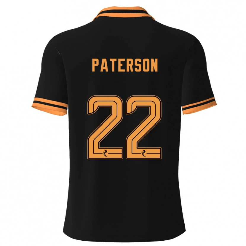 Danxen Pánské Maura Paterson #22 Černá Žlutá Daleko Hráčské Dresy 2025/26 Dres