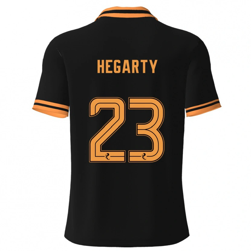 Danxen Pánské Nina Hegarty #23 Černá Žlutá Daleko Hráčské Dresy 2025/26 Dres