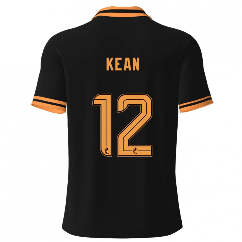 Danxen Pánské Chloe Kean #12 Černá Žlutá Daleko Hráčské Dresy 2025/26 Dres