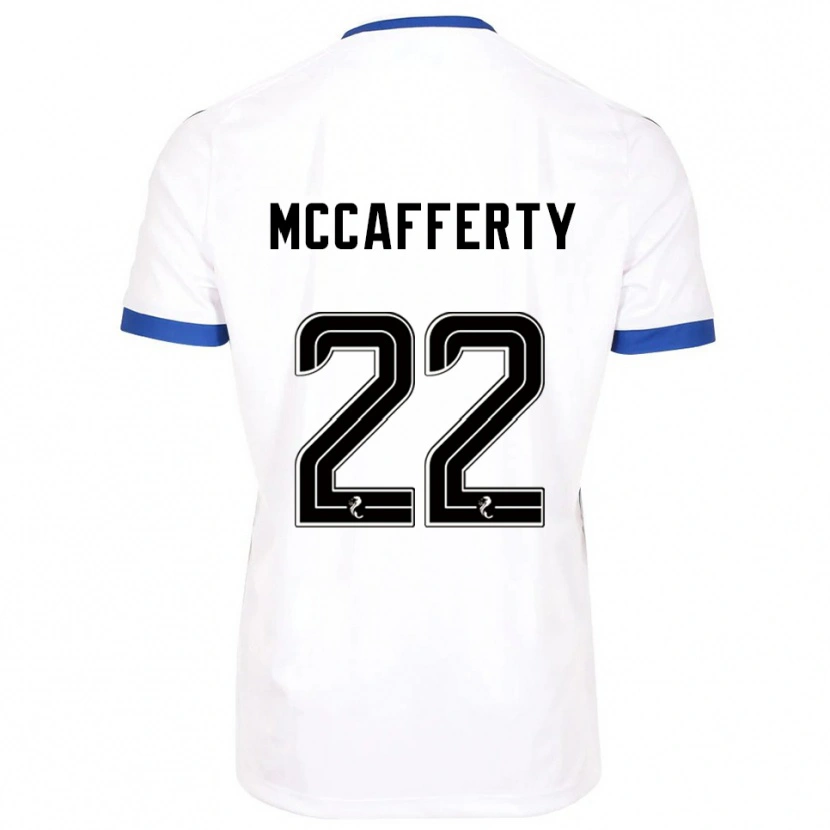 Danxen Pánské Eirinn Mccafferty #22 Bílá Modrá Daleko Hráčské Dresy 2025/26 Dres