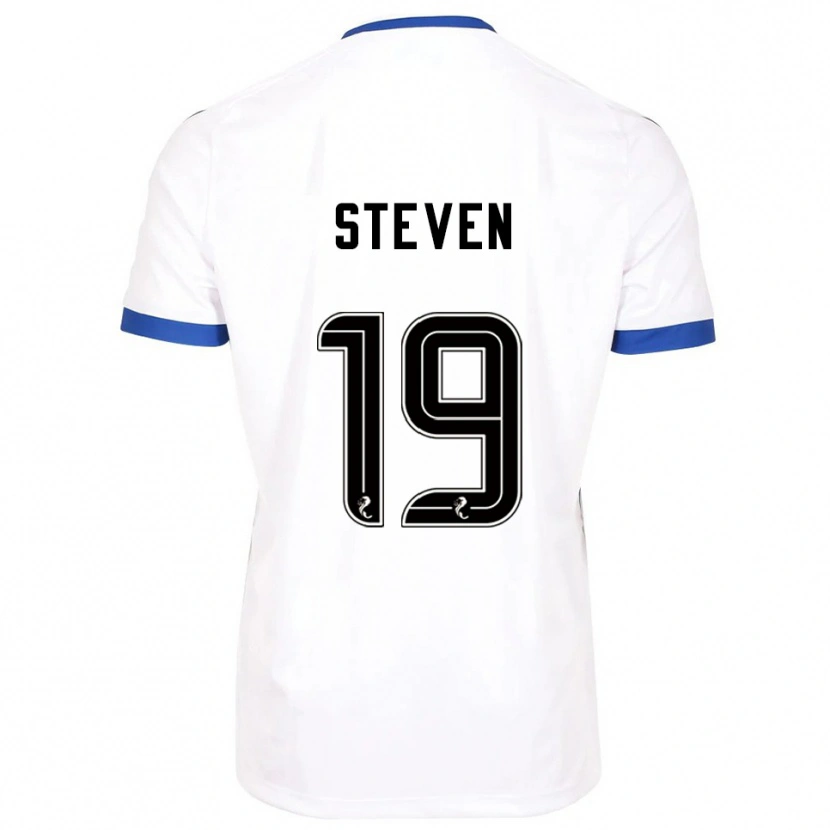 Danxen Pánské Taylor Steven #19 Bílá Modrá Daleko Hráčské Dresy 2025/26 Dres