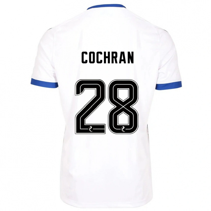 Danxen Pánské Bobby Cochran #28 Bílá Modrá Daleko Hráčské Dresy 2025/26 Dres