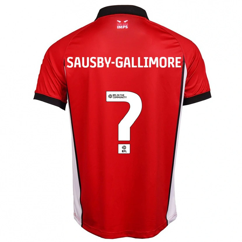 Danxen Dámské Olivia Sausby-Gallimore #0 Červená Bílá Domů Hráčské Dresy 2025/26 Dres