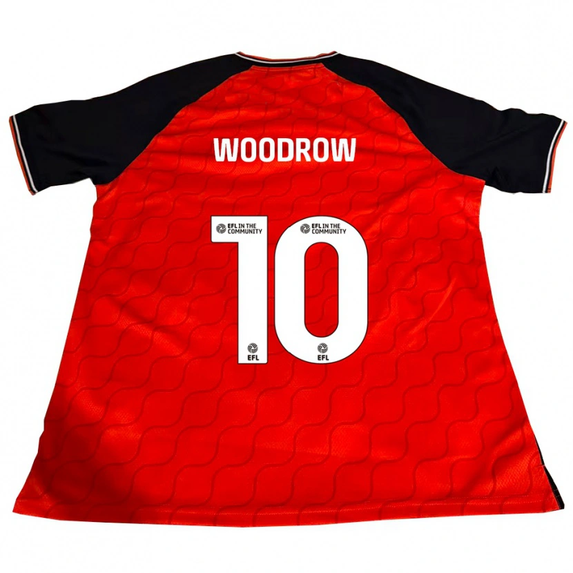 Danxen Dámské Cauley Woodrow #10 Oranžová Černá Bílá Domů Hráčské Dresy 2025/26 Dres
