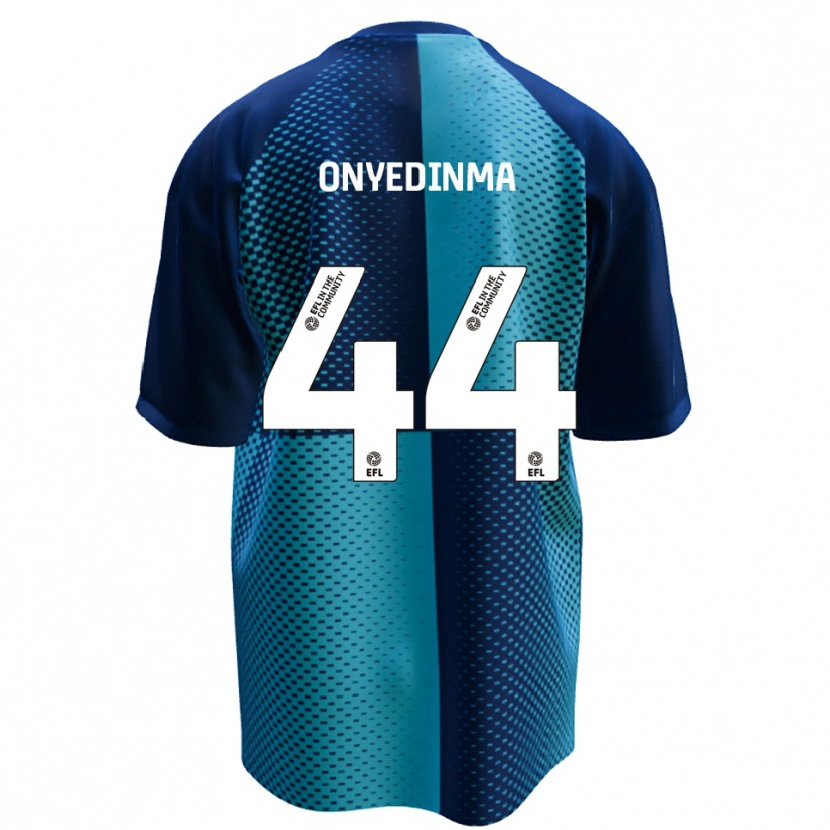 Danxen Dámské Fred Onyedinma #44 Modrá Nebesky Modrá Domů Hráčské Dresy 2025/26 Dres