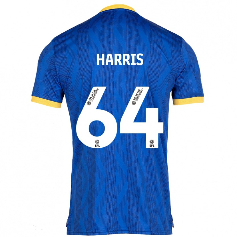 Danxen Dámské Conor Harris #64 Námořnická Žlutá Domů Hráčské Dresy 2025/26 Dres