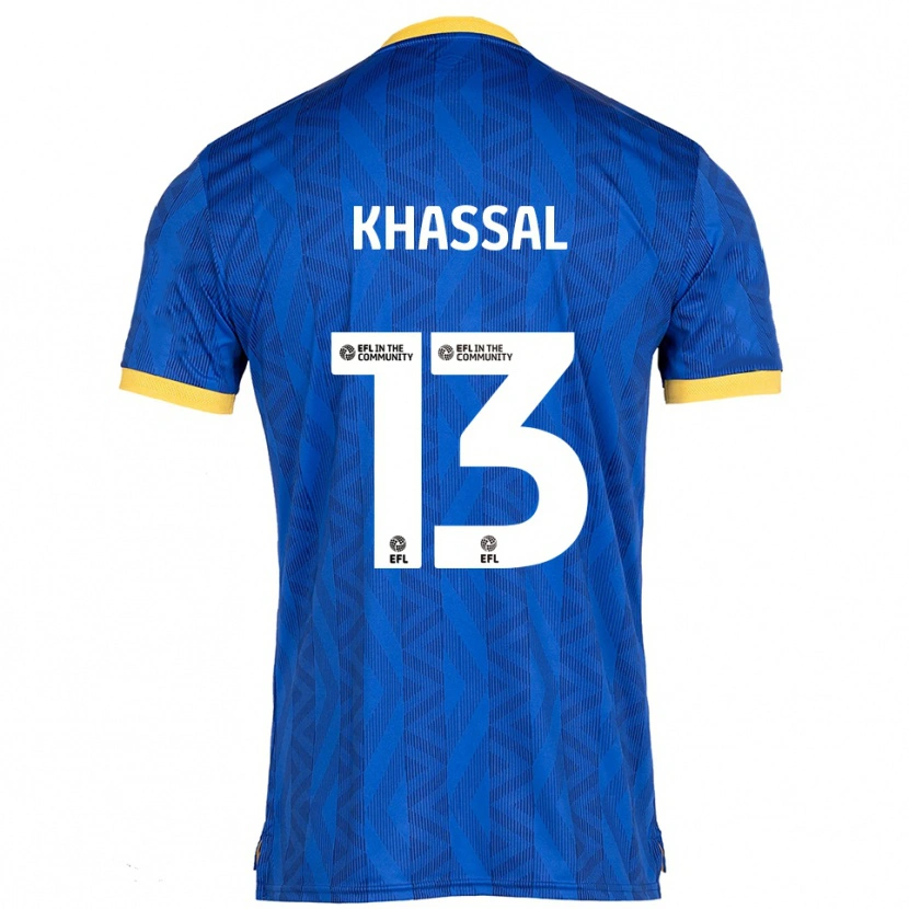 Danxen Dámské Cherelle Khassal #13 Námořnická Žlutá Domů Hráčské Dresy 2025/26 Dres