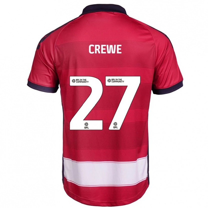 Danxen Dámské Charlie Crew #27 Červená Bílá Domů Hráčské Dresy 2025/26 Dres