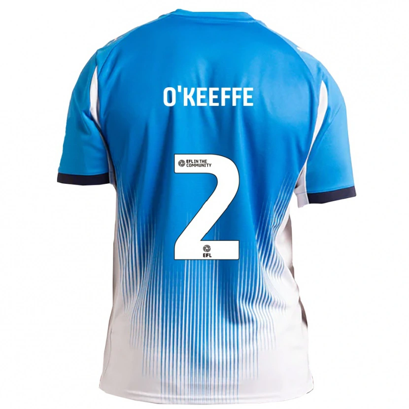Danxen Dámské Corey O'keeffe #2 Modrá Bílá Domů Hráčské Dresy 2025/26 Dres