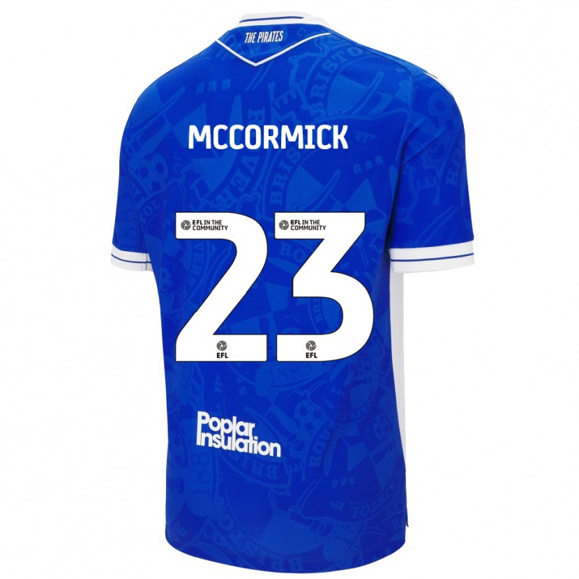 Danxen Dámské Luke Mccormick #23 Modrá Bílá Domů Hráčské Dresy 2025/26 Dres