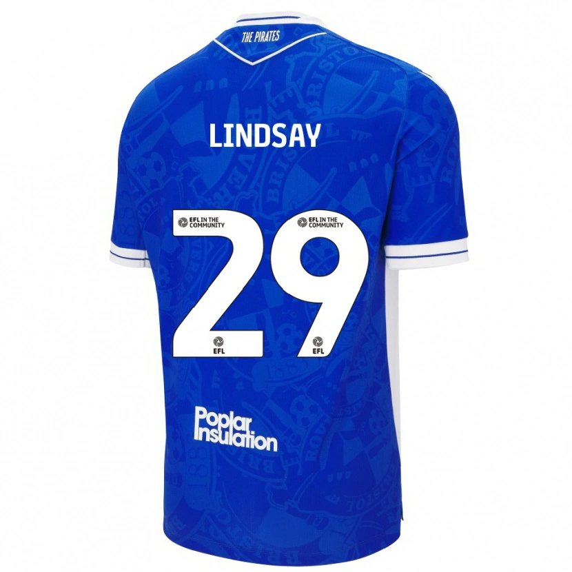 Danxen Dámské Jamie Lindsay #29 Modrá Bílá Domů Hráčské Dresy 2025/26 Dres