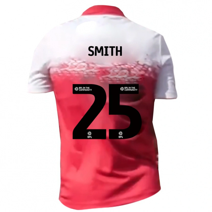 Danxen Dámské Josh Smith #25 Červená Bílá Domů Hráčské Dresy 2025/26 Dres
