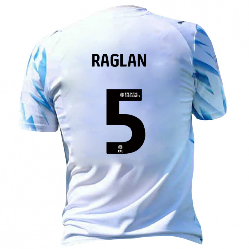Danxen Dámské Charlie Raglan #5 Bílá Nebesky Modrá Domů Hráčské Dresy 2025/26 Dres
