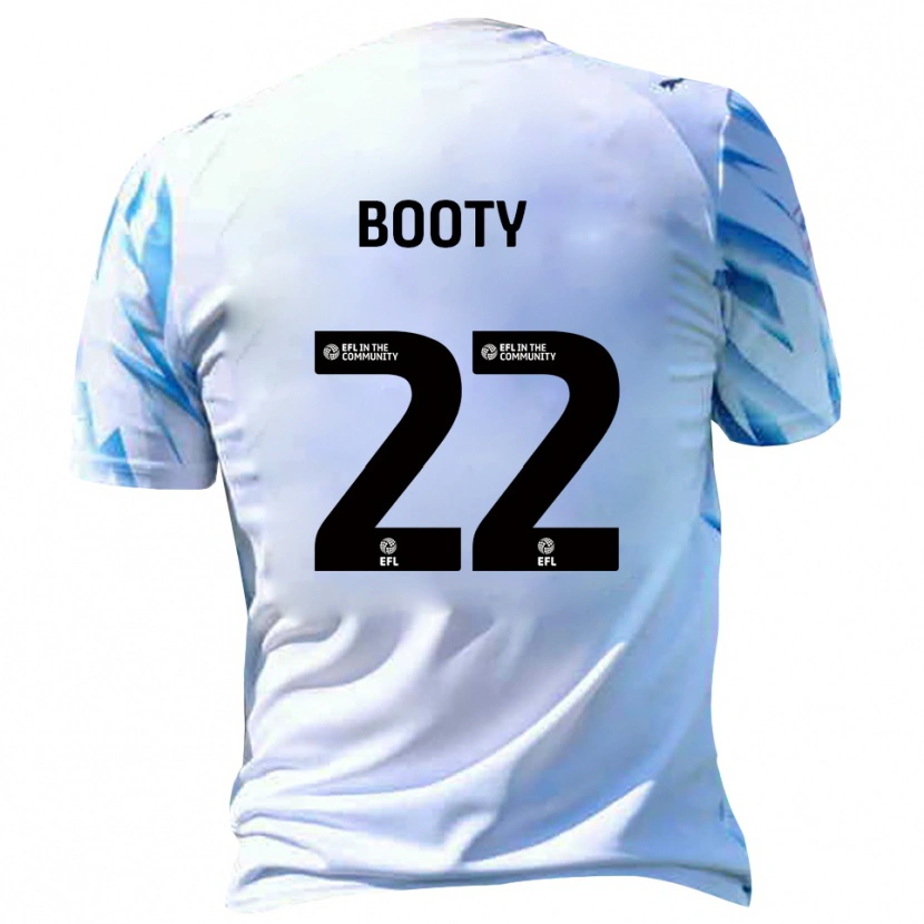 Danxen Dámské Regan Booty #22 Bílá Nebesky Modrá Domů Hráčské Dresy 2025/26 Dres