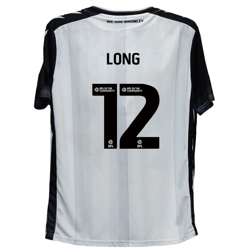 Danxen Dámské Sam Long #12 Bílá Černá Domů Hráčské Dresy 2025/26 Dres