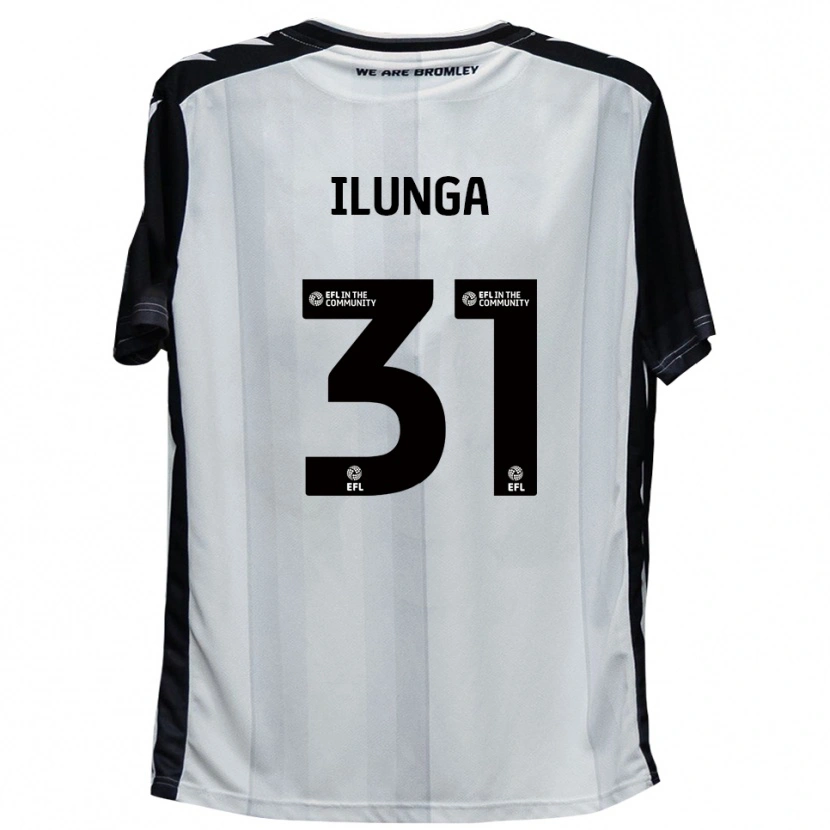Danxen Dámské Brooklyn Ilunga #31 Bílá Černá Domů Hráčské Dresy 2025/26 Dres