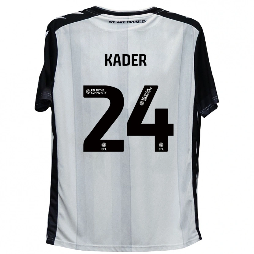 Danxen Dámské Soul Kader #24 Bílá Černá Domů Hráčské Dresy 2025/26 Dres