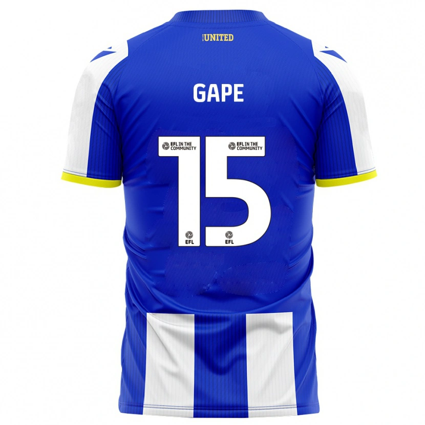 Danxen Dámské Dominic Gape #15 Modrá Bílá Domů Hráčské Dresy 2025/26 Dres