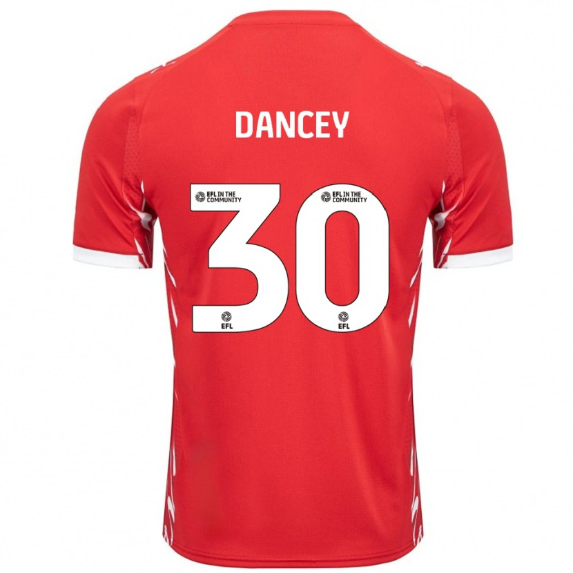 Danxen Dámské Stan Dancey #30 Červená Bílá Domů Hráčské Dresy 2025/26 Dres