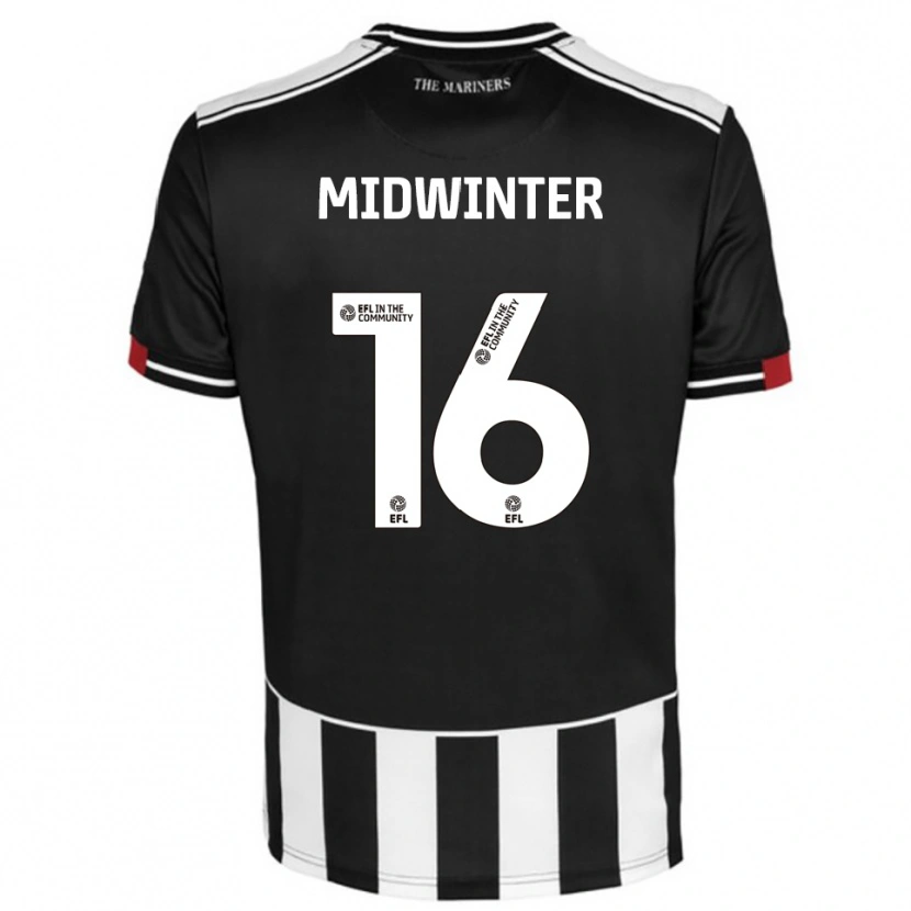 Danxen Dámské Carlo Midwinter #16 Černá Bílá Červená Domů Hráčské Dresy 2025/26 Dres