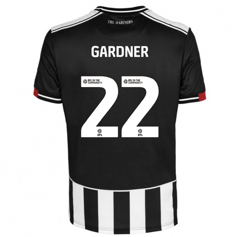 Danxen Dámské Cameron Gardner #22 Černá Bílá Červená Domů Hráčské Dresy 2025/26 Dres