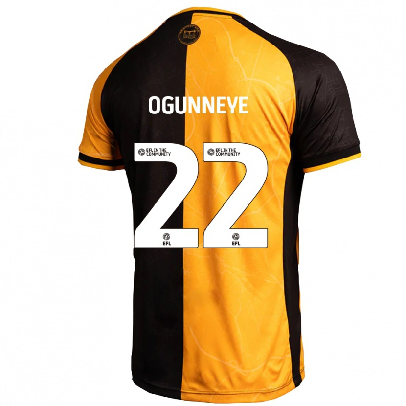 Danxen Dámské Habeeb Ogunneye #22 Žlutá Černá Domů Hráčské Dresy 2025/26 Dres