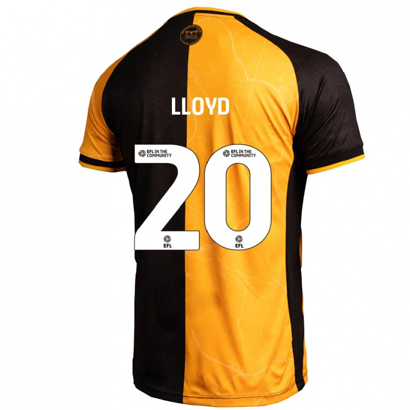 Danxen Dámské Ben Lloyd #20 Žlutá Černá Domů Hráčské Dresy 2025/26 Dres