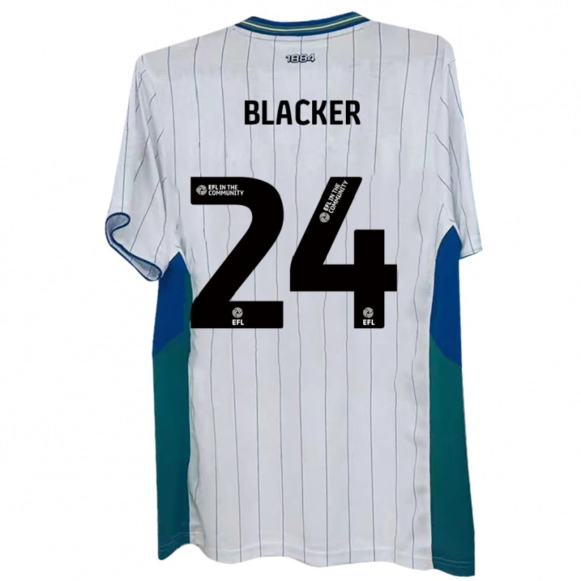Danxen Dámské Billy Blacker #24 Bílá Zelená Modrá Domů Hráčské Dresy 2025/26 Dres