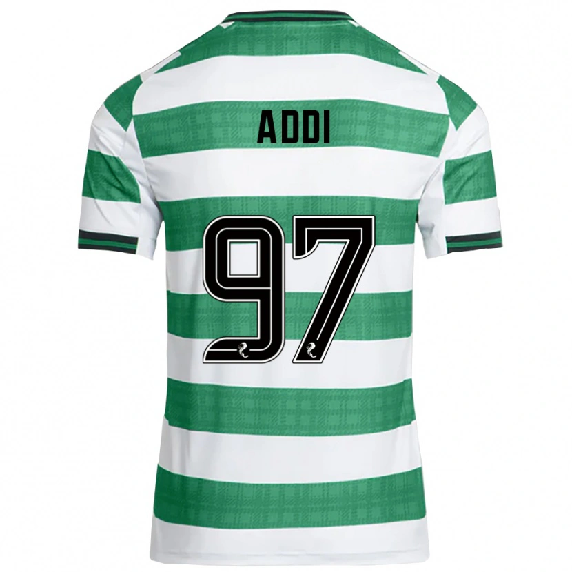 Danxen Dámské Imane Addi #97 Zelená Bílá Domů Hráčské Dresy 2025/26 Dres