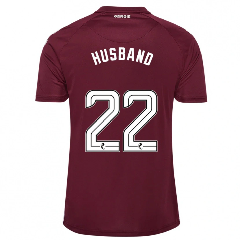 Danxen Dámské Jessica Husband #22 Vínová Bílá Domů Hráčské Dresy 2025/26 Dres