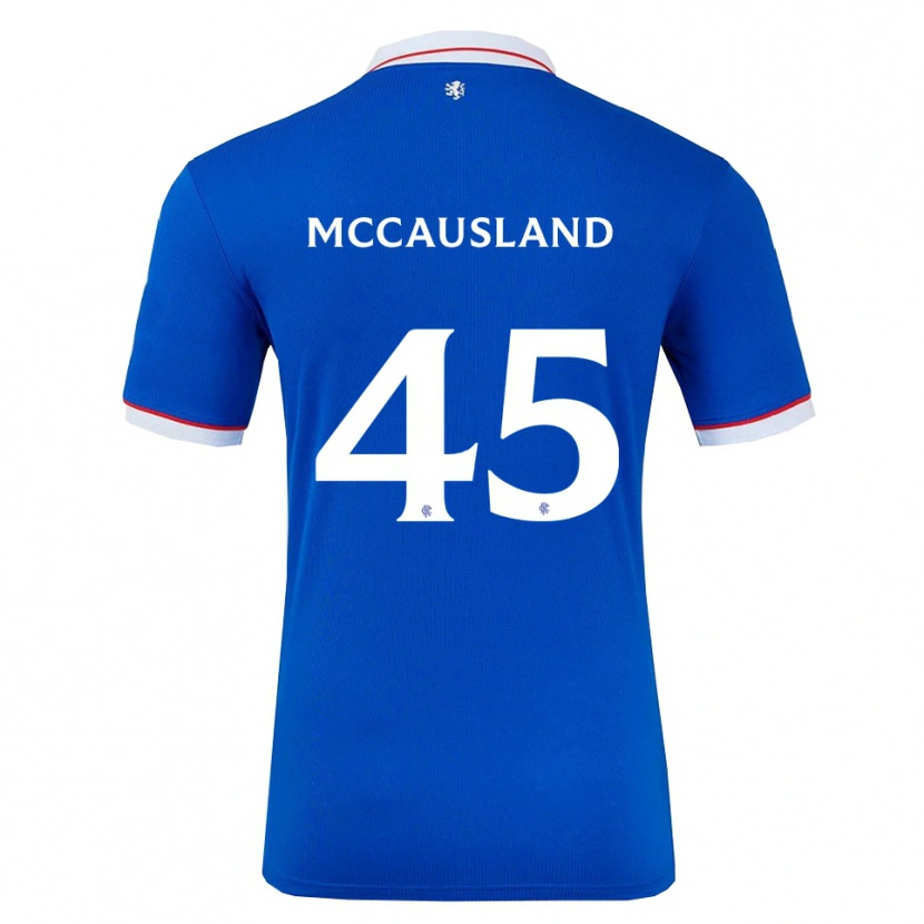 Danxen Dámské Ross Mccausland #45 Modrá Bílá Domů Hráčské Dresy 2025/26 Dres
