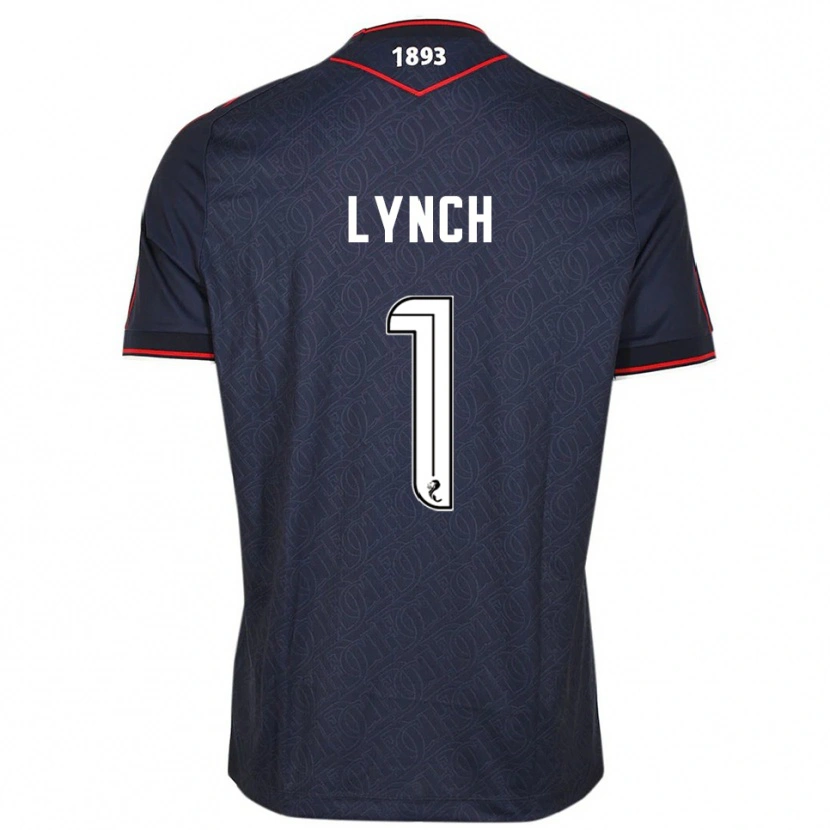 Danxen Dámské Ruaridh Lynch #1 Námořnická Bílá Domů Hráčské Dresy 2025/26 Dres