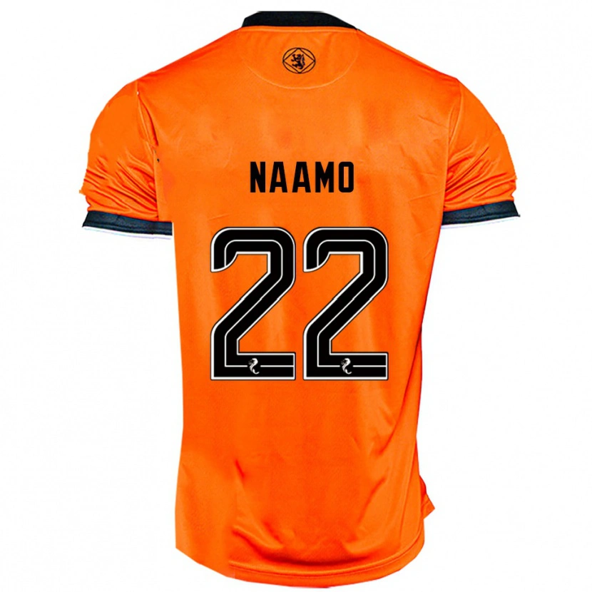 Danxen Dámské Dario Naamo #22 Oranžová Černá Domů Hráčské Dresy 2025/26 Dres
