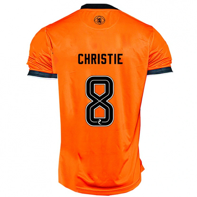 Danxen Dámské Summer Christie #8 Oranžová Černá Domů Hráčské Dresy 2025/26 Dres