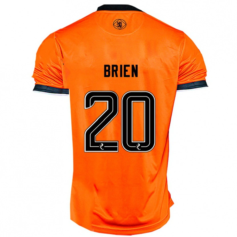 Danxen Dámské Freya Brien #20 Oranžová Černá Domů Hráčské Dresy 2025/26 Dres