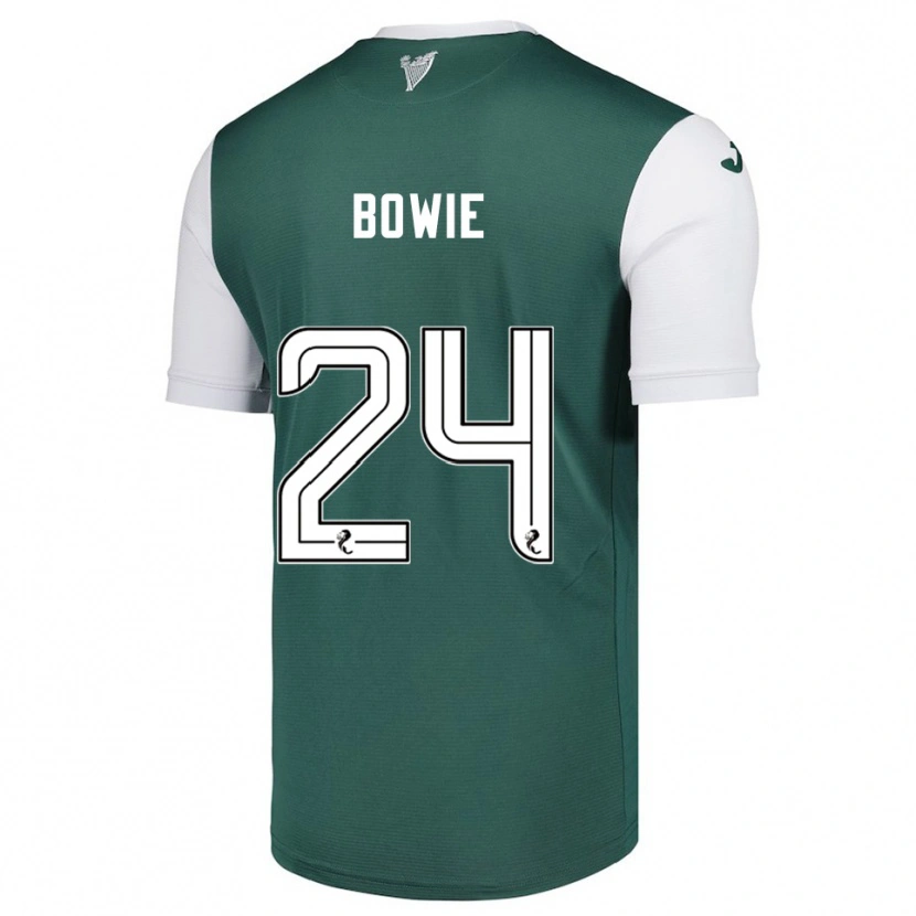 Danxen Dámské Tegan Bowie #24 Zelená Bílá Domů Hráčské Dresy 2025/26 Dres
