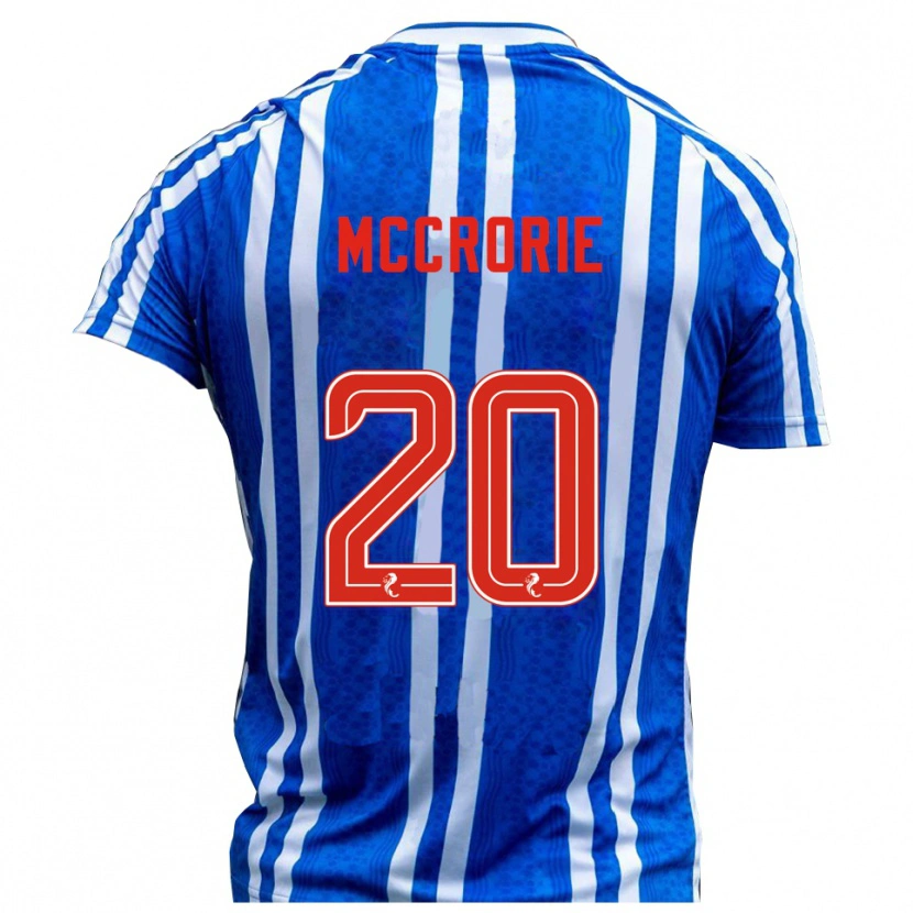 Danxen Dámské Robby Mccrorie #20 Modrá Bílá Domů Hráčské Dresy 2025/26 Dres