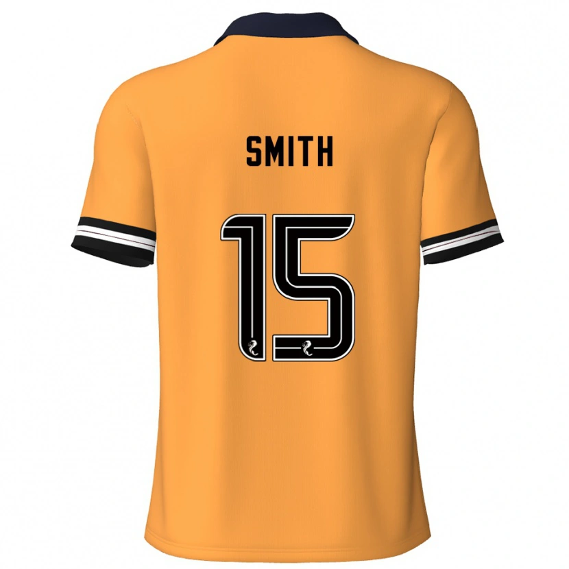 Danxen Dámské Lewis Smith #15 Žlutá Černá Domů Hráčské Dresy 2025/26 Dres